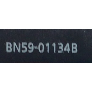 CONTROL REMOTO PARA TV SAMSUNG / CON COMANDO A DISTANCIA Y TECLADO / NUMERO DE PARTE BN59-01134B / BN5901134B / 01134B / RMC-QTD1 / A3LRMCQTD1 / MODELO ""RMC-QTD1AP2/ZA	 """